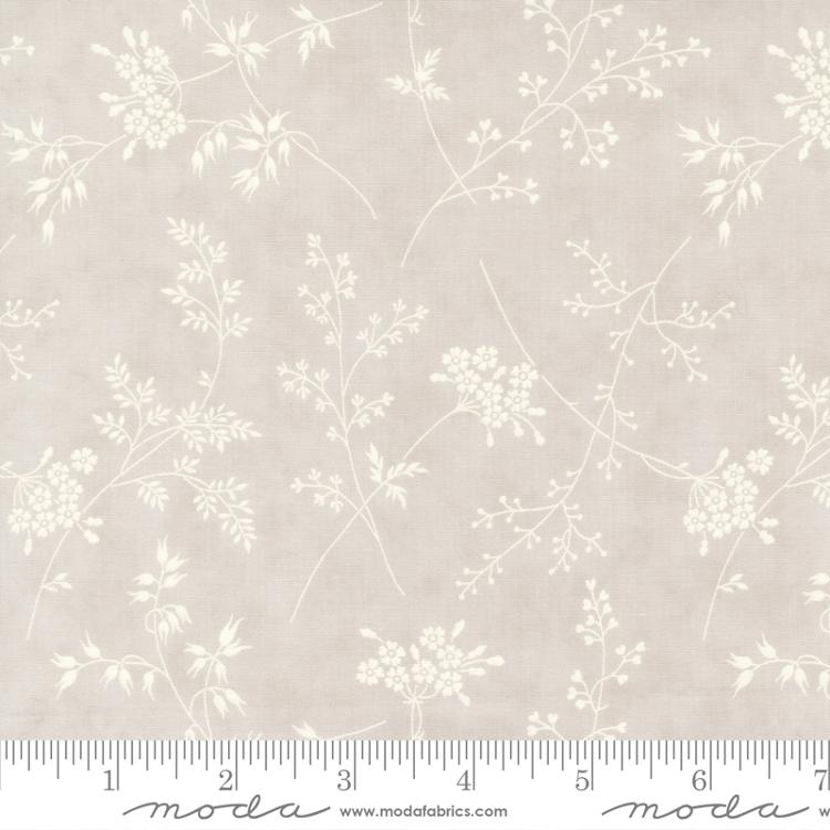 Moda Rendezvous Wildflowers Ecru Fabric