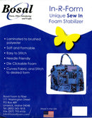 Bosal In-R-Form Sew In Foam Stabilizer 36 x 58