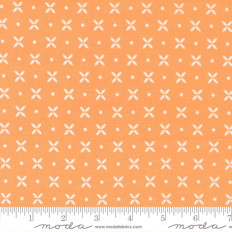 Moda Simply Delightful Orange Peel Blender Apricot Fabric