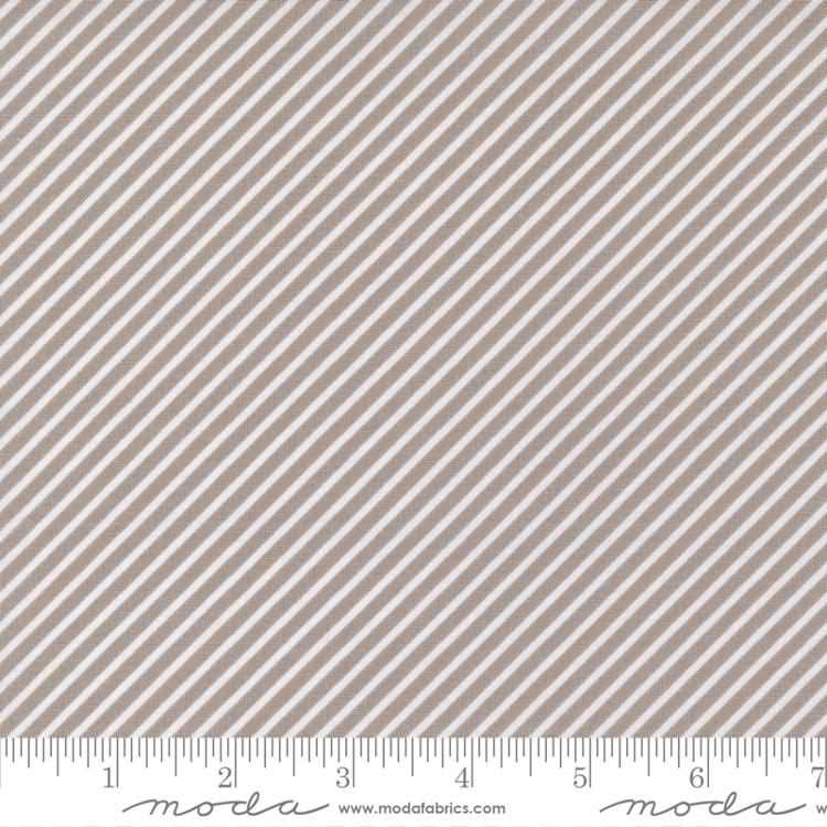 Moda Simply Delightful Stripe Stone Fabric