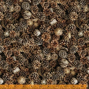 Windham Fabrics Landscapes Cones Of Pine Fabric