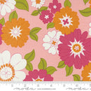 Moda Flower Power Blooming Blossoms Bubblegum Fabric