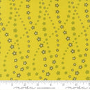 Moda Flower Power Blooming Lazy Daisy Stripes Citrine Fabric