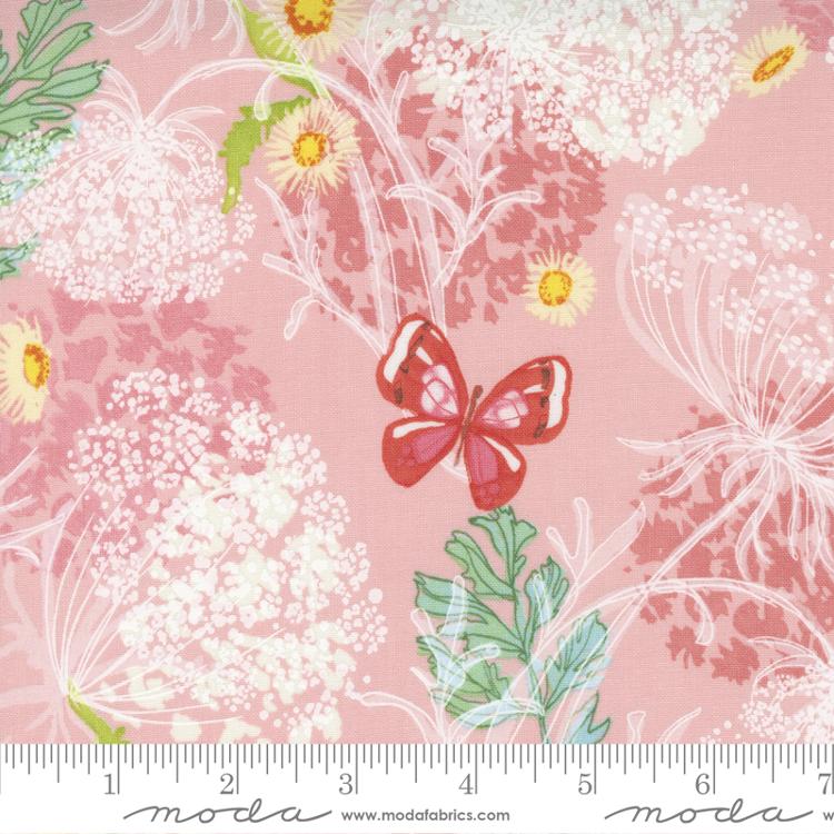 Moda Wild Blossoms Queen Annes Lace Princess Fabric