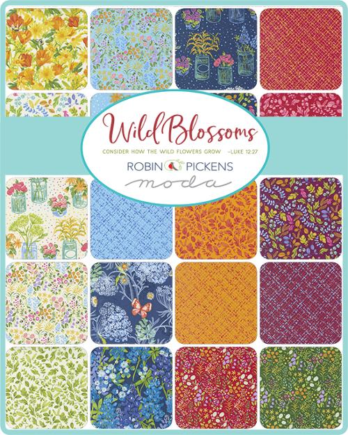 Moda Wild Blossoms Jelly Roll