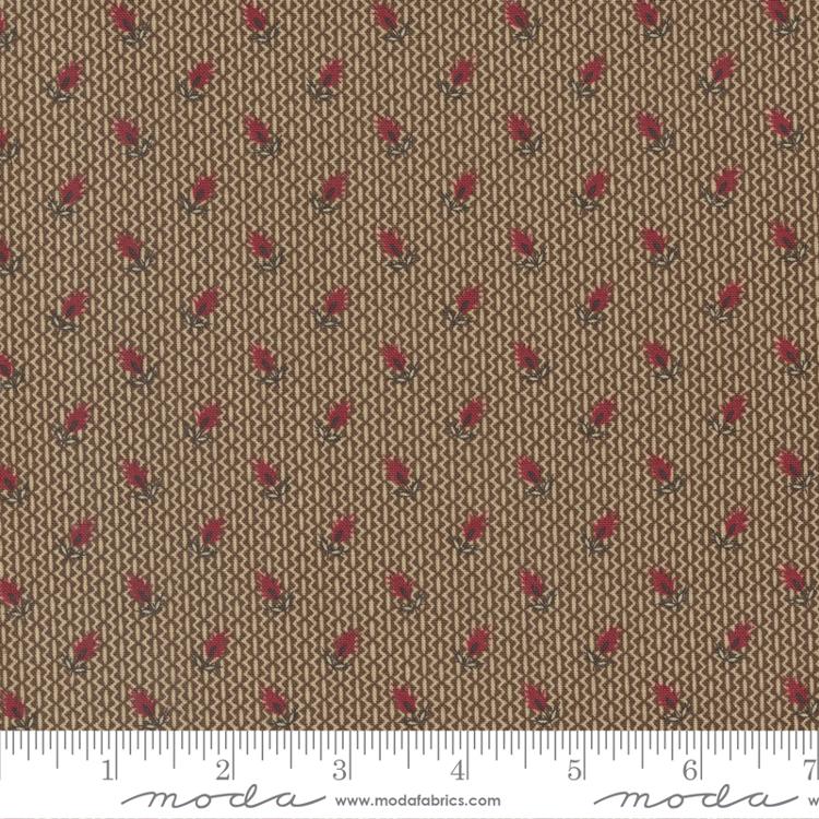 Moda Florence's Mary Florence Blender Chocolate Fabric