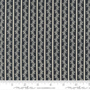 Moda Florence's Trellis Vine Stripe Black Ink Fabric