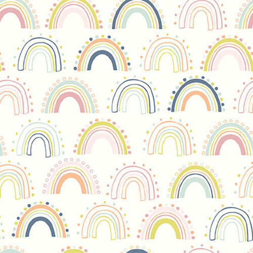 Studio E Fabrics Safari Sunrise Rainbow Multi Fabric