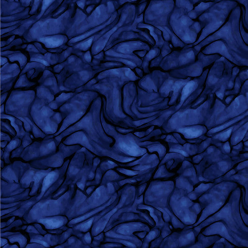 Studio E Fabrics Wiggle Lapis Lazuli Wide Back Fabric