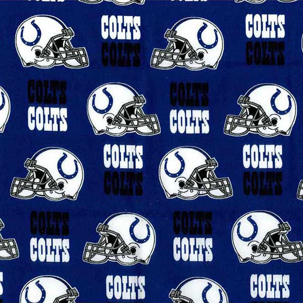 Fabric Traditions NFL Indianapolis Colts Cotton Print 6006-D