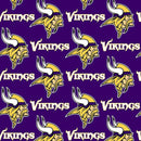 Fabric Traditions NFL Minnesota Vikings Cotton Print 6465-D