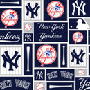 Fabric Traditions MLB New York Yankees Cotton Print 6647-B