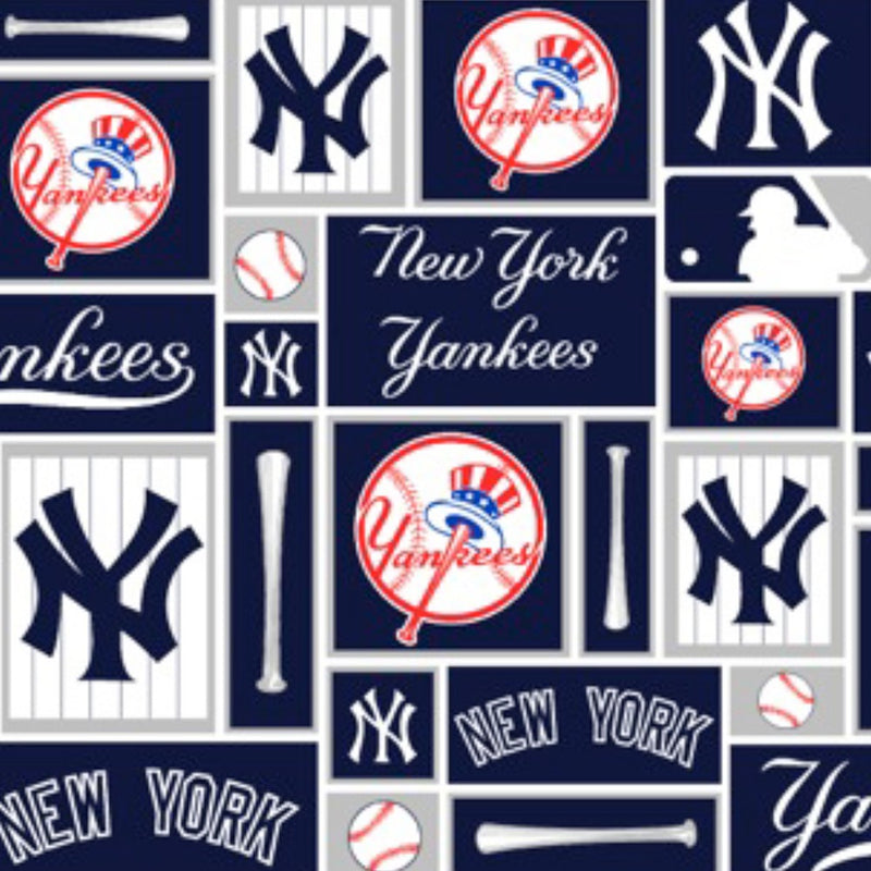 Fabric Traditions MLB New York Yankees Cotton Print 6647-B