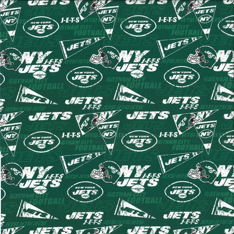 Fabric Traditions NFL New York Jets Cotton Print 70294-D