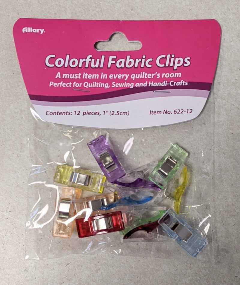 Colorful Fabric Clips