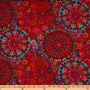 Kaffe Fassett Millefiore Red Fabric