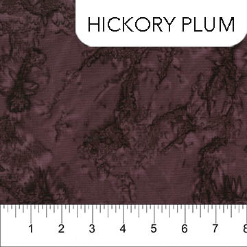 Northcott Banyan Shadows Hickory Plum Batik Fabric