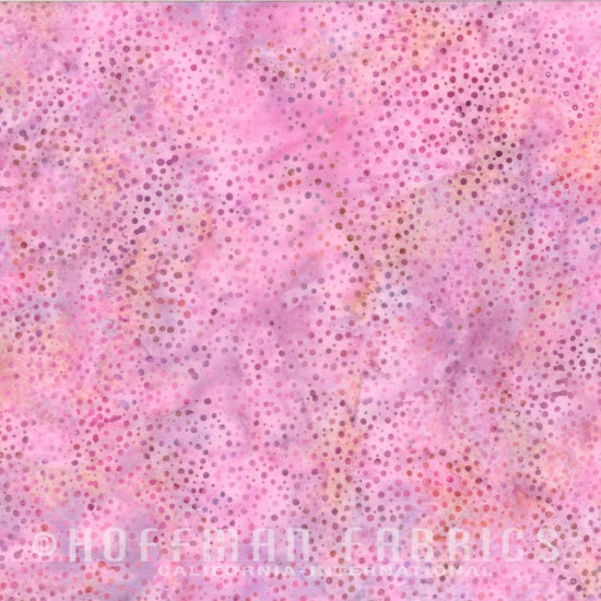 Hoffman Fabrics Bali Dots Orchid Batik Fabric