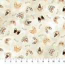 Figo Fabrics Party Cats Marcel By Cecile Metzger Beige DP90290-11