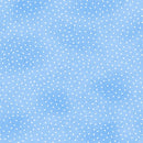 A.E. Nathan Co. Comfy Flannel Dots Blue Fabric