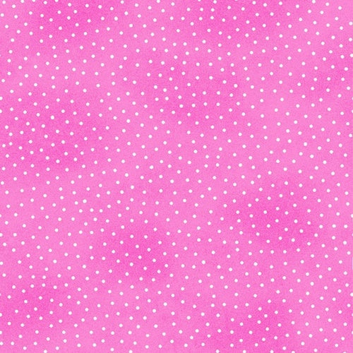 A.E. Nathan Co. Comfy Flannel Dots Pink Fabric