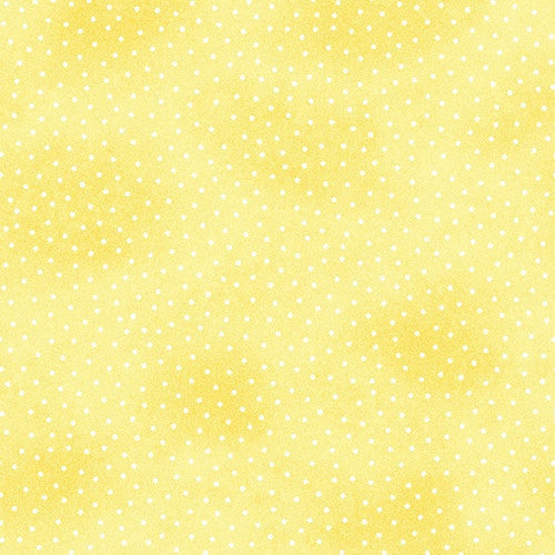 A.E. Nathan Co. Comfy Flannel Dots Yellow Fabric