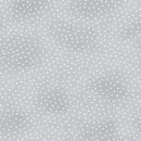 A.E. Nathan Co. Comfy Flannel Small Dots On Gray Fabric