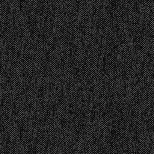 Benartex Winter Wool Tweed Black Cotton Fabric
