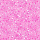 A.E. Nathan Co. Comfy Flannel Small Stars Pink Fabric