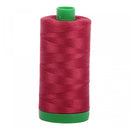 Aurifil Mako Cotton 40 WT Thread 1103 Burgundy