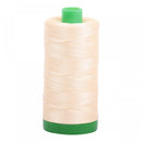 Aurifil Mako Cotton 40 WT Thread 2123 Butter