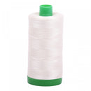 Aurifil Mako Cotton 40 WT Thread 2309 Silver White