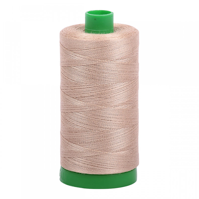 Aurifil Mako Cotton 40 WT Thread 2326 Sand
