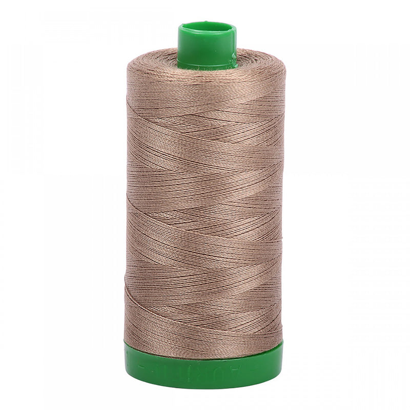 Aurifil Mako Cotton 40 WT Thread 2370 Sandstone