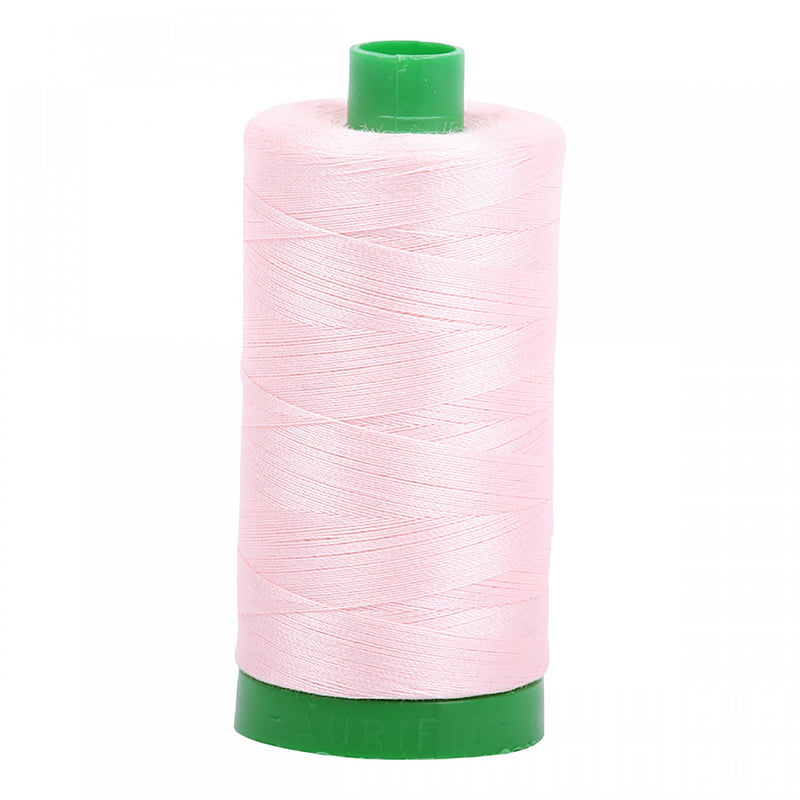 Aurifil Mako Cotton 40 WT Thread 2410 Pale Pink