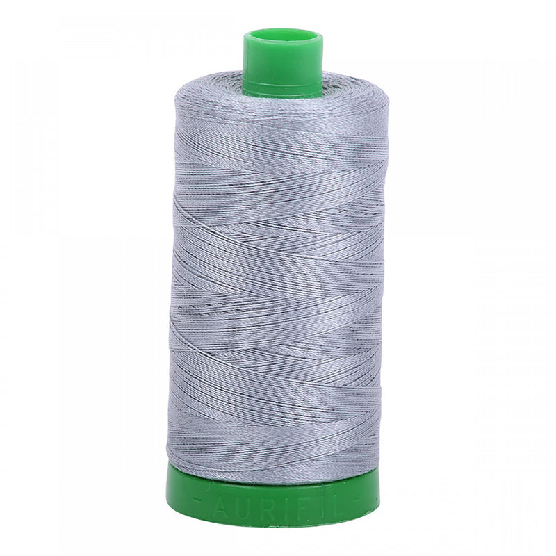 Aurifil Mako Cotton 40 WT Thread 2610 Light Blue Grey
