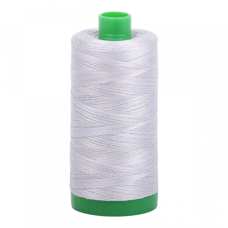 Aurifil Mako Cotton 40 WT Thread 2615 Aluminum