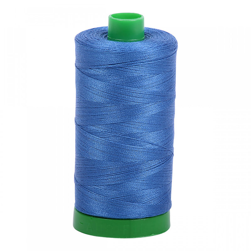 Aurifil Mako Cotton 40 WT Thread 6738 Peacock Blue