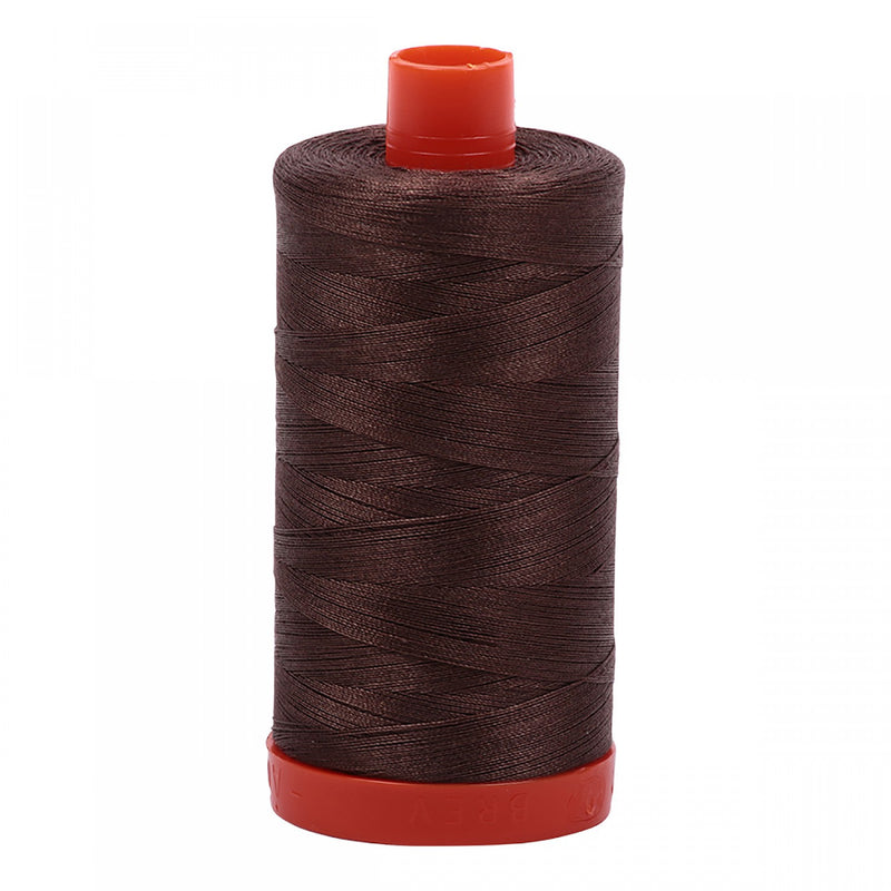 Aurifil Mako Cotton 50 WT Thread 1140 Bark