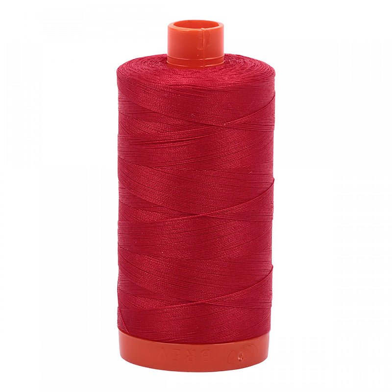 Aurifil Mako Cotton 50 WT Thread 2250 Red