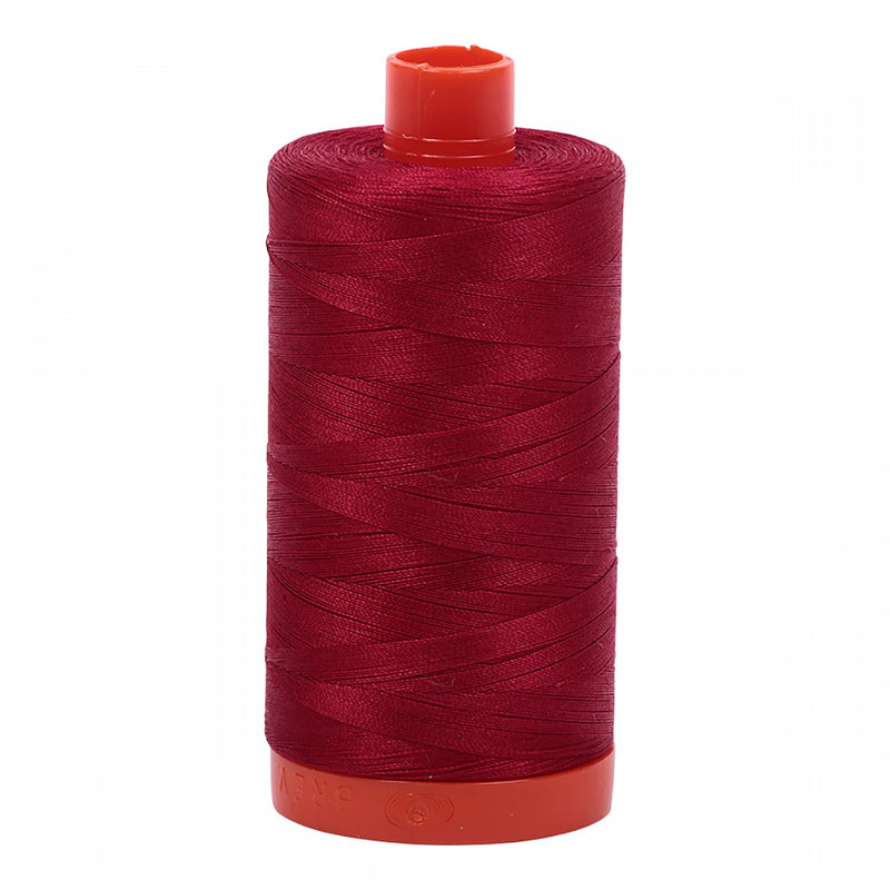 Aurifil Mako Cotton 50 WT Thread 2260 Red Wine