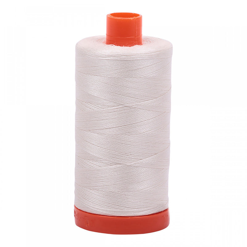 Aurifil Mako Cotton 50 WT Thread 2311 Muslin