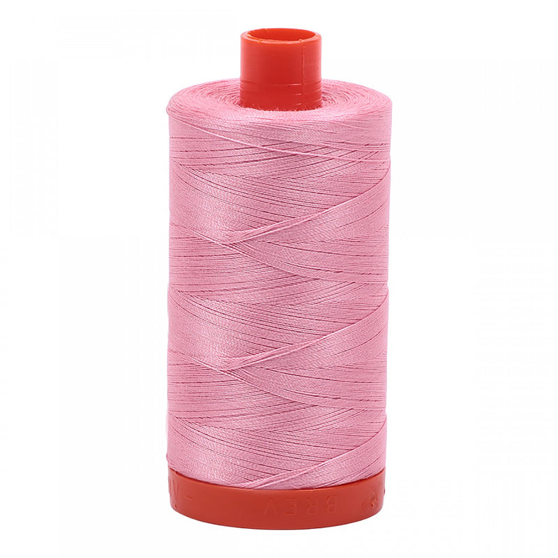 Aurifil Mako Cotton 50 WT Thread 2425 Bright Pink