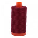 Aurifil Mako Cotton 50 WT Thread 2460 Dark Carmine Red