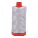 Aurifil Mako Cotton 50 WT Thread 2615 Aluminum