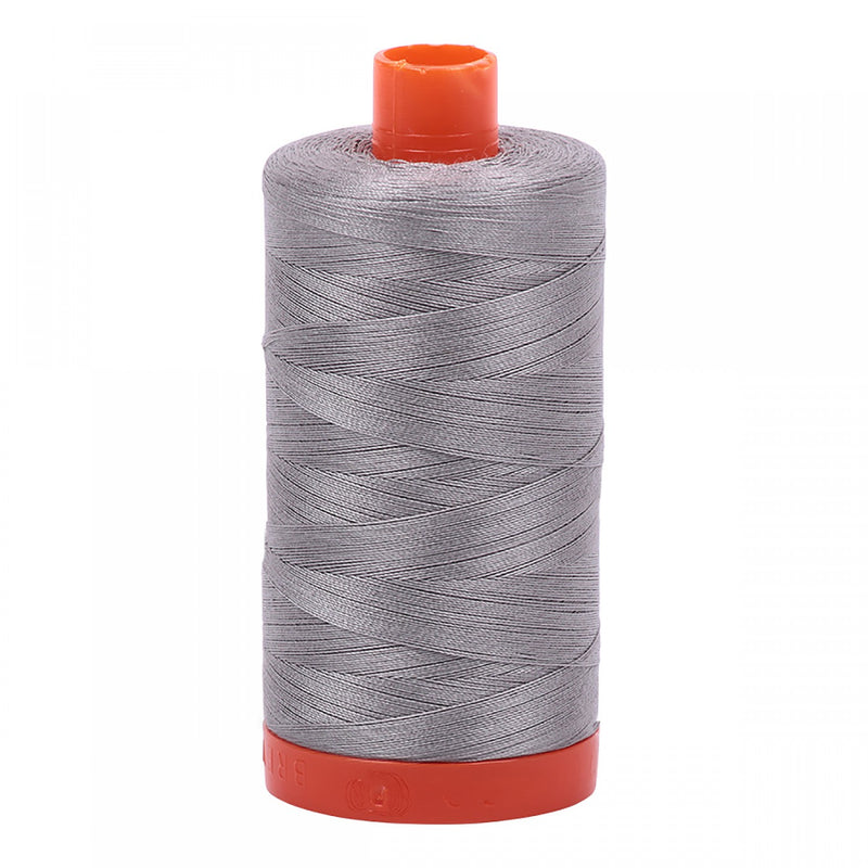 Aurifil Mako Cotton 50 WT Thread 2620 Stainless Steel