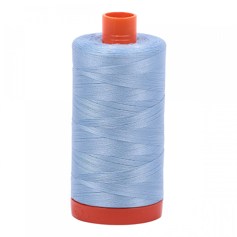 Aurifil Mako Cotton 50 WT Thread 2715 Robins Egg