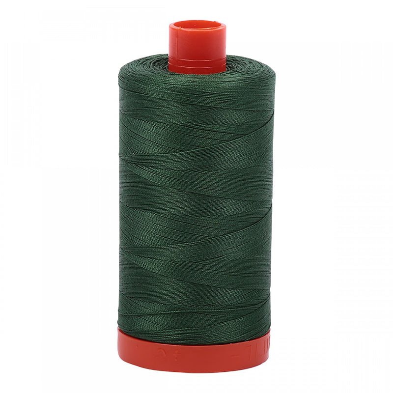 Aurifil Mako Cotton 50 WT Thread 2892 Pine