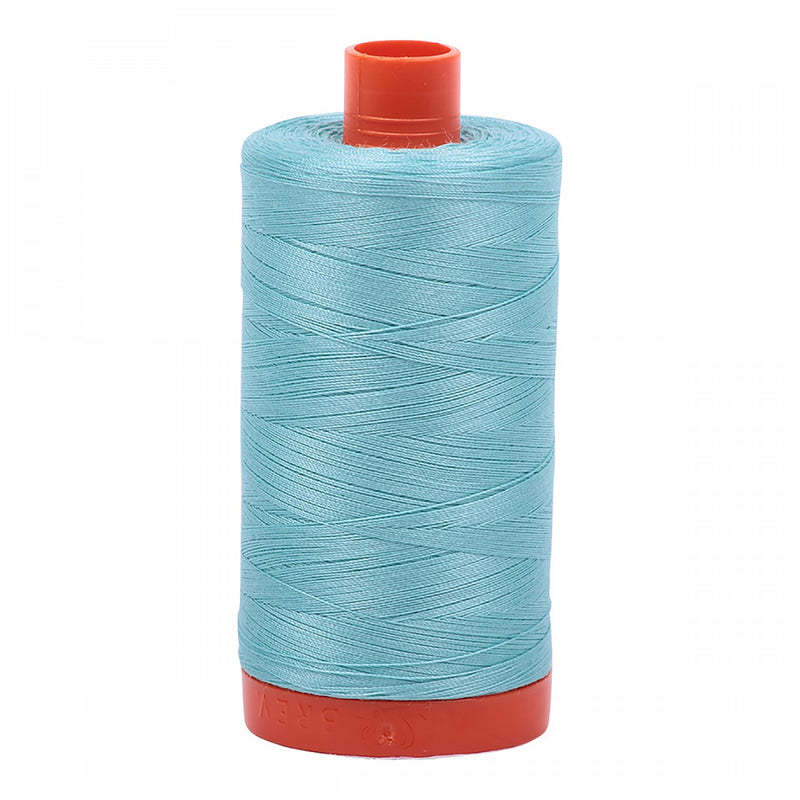 Aurifil Mako Cotton 50 WT Thread 5006 Light Turquoise