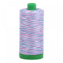 Aurifil Mako Cotton 40 WT Thread 4647 Variegated Pink And Blue
